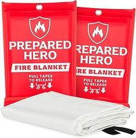 Emergency Fire Blanket - 2 Pack