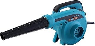 KATSU Electric Air Blower, Turbo Fan Large Volume 800W Dust Leaf Blower Vacuum Duster Dryer Inflator with Variable Speed for Construction Home Garden Lawn Care, Car Corner Clearing 101772
