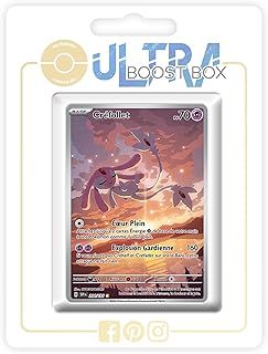 Créfollet (Mesprit) 204/191 Alternative Shiny Pokémon Gallery - my-booster X Écarlate et Violet 8 - Étincelles Déferlantes Box of 10 Pokemon French cards