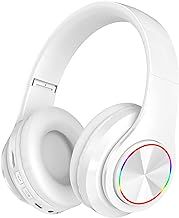 Wireless bluetooth headphones-Colorful lights/Foldable/Large battery capacity/Built-in microphone-Bluetooth 5.0/10 m range/Stereo surround/Comfortable affixed ears