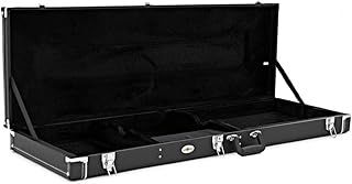 Guitar Hard Case for Bass Guitars - Lockable with Plush Lining