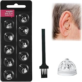 8mm Hearing Aid Domes Compatible with Oticon, Silicone Hearing Aid Accessories Open Domes