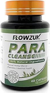 Organic Wormwood Clove and Black Walnut Gut Support Colon Detox for Humans Health Intestinal Strong Natural Cleanse by Flowzuk Capsules