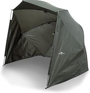 NGT Large 50" Brolly Shelter Umbrella System + Sides Carp Coarse Fishing 125cm 1-2 Man
