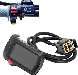 Motorcycle Speedometer Tachometer Waterproof LCD Display Digital Hour Meter Gauge Timer For Sur-Ron