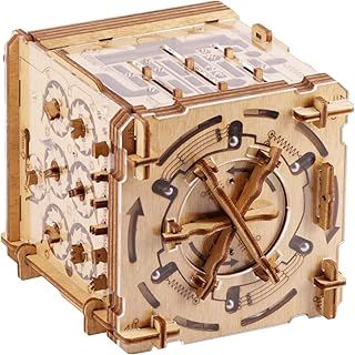 iDventure Cluebox - Cambridge Labyrinth - Escape Room game - Puzzle box - 3D wooden puzzle - gift box - maze puzzle - 3D puzzles for adults - brain teaser - birthday gift gadget for men - money box