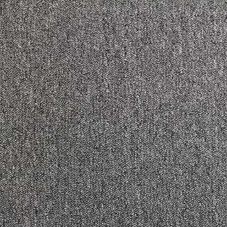 Monster Shop 20 x Carpet Tiles Charcoal Black 5 Square Metres Commercial Hard Wearing Heavy Duty Domestic Premium Office Home Flooring 50cm x 50cm 5m2