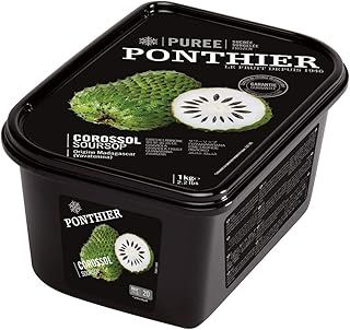 Soursop Puree, Frozen, Ponthier, 1kg