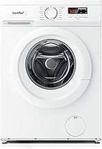 COMFEE' CFE12EW90/W Freestanding Washing Machine,9KG Load,1400RPM,Steam Wash,Quick Wash,BLDC Inverter Motor,White