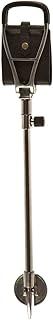 Adjustable Shooting Seat Stick with a Black Leather Seat