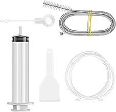 SHCHME Fridge Dredger Set, 5 Pcs Fridge Drain Pipe Blocked Dredging Tool Refrigerator Drain Hole Blockage Remover Kits