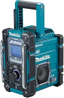 Makita DMR301 DAB/DAB+ Job Site Radio with Bluetooth – Batteries and Charger Not Included