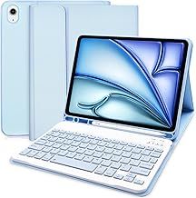 Yeegnar Keyboard Case for iPad Air 11" (M2) 2024 (Model: A2902/ A2903), Compatible with Air 11" (M3) 2025 (A3266/ A3267) & iPad Air 5th/ Air 4th (iPencil Not Included)