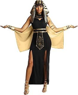 Morph Costumes Cleopatra Costume for Women - Ancient Egyptian Goddess Outfit with Accessories - Halloween Dress Up