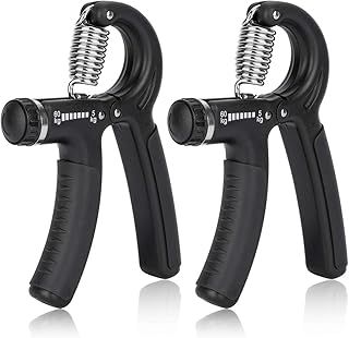 2 Pack Hand Grips Strengthener Hand Grippers Exerciser Adjustable Resistance 11-132 LBS for the Recovery of Patients With Hand Injury, Athletes and Musicians