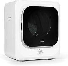 Baridi Tabletop Mini Tumble Dryer with Analogue Controls 2.5kg Capacity - White - DH192