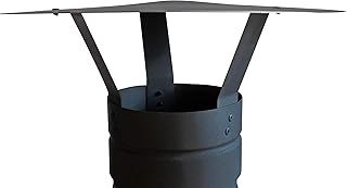 FOXY METAL FABRICATION CHIMNEY CAP,RAIN CAP,CHIMNEY COWL TO FIT 6''/150MM FLUE PIPE/STOVE PIPE