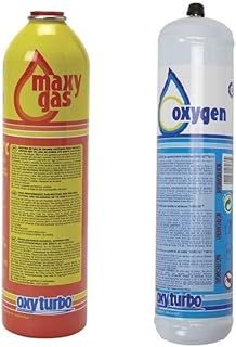 Oxyturbo 90 Kit Replacement Oxygen and Gas Cylinder