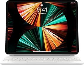 Apple Magic Keyboard (for iPad Pro 12.9-inch 3-6 Gen, iPad Air 13-inch M2) (QWERTY US) White (Renewed)