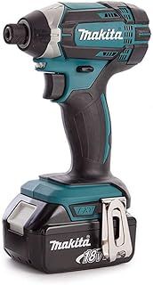 Makita DTD152ZBL1850 DTD152Z LXT 18v Impact Driver Body with 1 x 5Ah Battery, 18 V Blue/Black