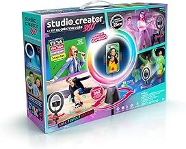 Studio Creator 360 Video Maker Kit, 360 motion tracking, LED Ring Light, XL Green Screen, TikTok, Youtube, Influencers