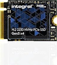Integral 1TB M.2 NVMe 2230 PCIe Gen3 x4 SSD – READ speed up to 3400MB/s, WRITE speed up to 3000MB/s – Internal Solid State Drive. Valve Steam Deck, Microsoft Surface Pro, PC & laptop compatible