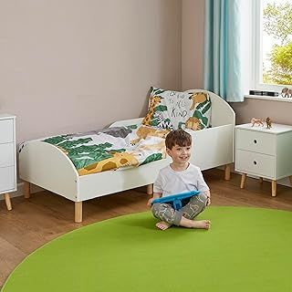 Liberty House Toys Kids White Toddler Bed