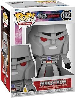 Funko Pop! Retro Toys: Transformers G1- Megatron - Transformers Classic - Collectable Vinyl Figure - Gift Idea - Official Merchandise - Toys for Kids & Adults - TV Fans - Model Figure for Collectors