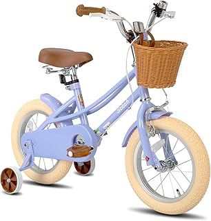 12/14/16/20 inch Kids Bike for 3-11 years Girls, 12/14/16 Girls Bike with Training Wheels & Basket, 20 inch with kickstand
