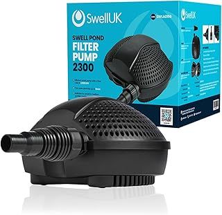 Swell Filter Pumps 2,300LPH | Garden Pond Pump | Filter Pump | 3 Year Guarantee