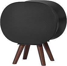Wooden Desktop Speaker Stand for Sonos Era 300 Space Saving Desk Stand Holder Compatible with Sonos Era 300 Stand Holder for Decorations, Black