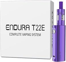 INNOKIN Endura T22E Vaping Kit, Powerful 2000mAh Mod with Prism T18E Tank, Long Lasting Long Battery Life, Precision Control, E Cigarette, E Cig, Starter Kit, No Nicotine (Violet)
