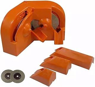 Osmond Multipurpose Drill Bit Grinding Sharpener,Electric Drill Bit Sharpener for All Bits Portable Drill Grinder Grinding Tool Easy to Use