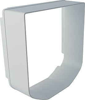 Sure Petcare SureFlap Microchip Cat Flap Tunnel Extender compatible with Microchip Cat Flap & Cat Flap Connect, Wall Installation Accessory, White