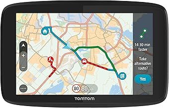 TomTom GO Essential navigation device - 5 inch, traffic jam prevention thanks to TomTom traffic, map updates Europe, updates via Wi-Fi (Renewed)