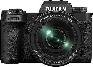 Fujifilm X-H2 Mirrorless Digital Camera, Black With XF16-80mm Lens
