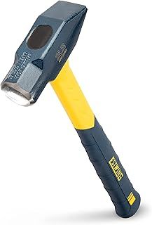 ESTWING Blacksmith's Hammer - 32 oz Metalworking Tool with Fiberglass Handle & No-Slip Cushion Grip - MRF32BS