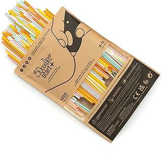 3Doodler Start 3D Printing Filament Refill Bag (x250 Strands, Over 1250 ft. of Extruded Plastic) -Fire & Ice
