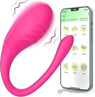 G-Spot APP Remote Control Bluetooth Vibrator Love Eggs for Women with 10 Modes Bullet Vibrater Phone Control Vibratorter Mini Adult Sex toys4couples Men & Women EAN-UK-1117-A005