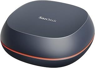 SanDisk Desk Drive SSD 8TB, External Desktop SSD, compatible with Windows and Mac, automatic backups, SSD speeds up to 1000 MB/s, High Capacity Solid State Drive, exFAT Formatted, USB-C, USB 3.2 Gen 2