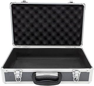 Aluminium Flight Case C203 with Cubed Pick & Pluck Foam ROC Cases Durable Case Lockable Durable Storage Box Case Size L 400mm x W 240mm x H125mm