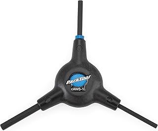 Park Tool AWS-1 Hex Wrench Set Tool 4 - 5 - 6 mm, Black, Blackone