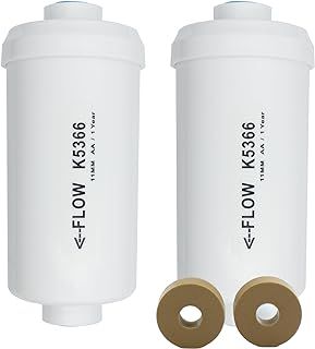 Fluoride Filter, Replacement for Berkey® PF-2® Fluoride and Arsenic Reduction Elements, Compatible with Berkey® Gravity Filtration System, Natural Defluorination Filter Material, Pack of 2