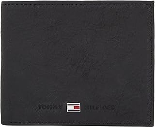Tommy Hilfiger Men’s Johnson Mini Wallet, Black (Black), One Size