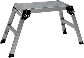 150kg Folding Aluminium Work Platform Step Up Bench Ladder EN131