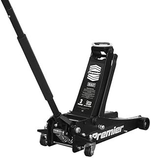 Sealey 3 Tonne Low Profile Trolley Jack, Car Jack, with Rocket Lift - Black- 3040AB