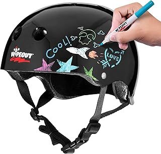 Wipeout Dry Erase Kids Bike Helmet, The Dry Erase Helmet - Create your own design