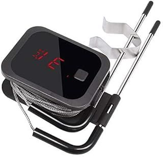 Inkbird IBT-2X, LCD, LED, Bluetooth 4.0 Grill Thermometer, Cooking Thermometer with Temperature Alarm, Oven Thermometer, Meat Thermometer with 2 Stainless Steel Probes for Grill, Baking, Roasting