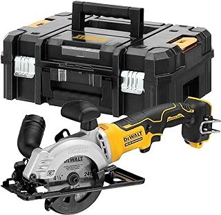 DEWALT DCS571NT-XJ 18V XR Brushless 115mm Compact Circular Saw, With TSTAK Box