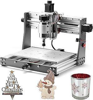 3020-PRO MAX V2 CNC Router Machine for Metal Carving and More, GRBL Offline Controller, with Limit Switches & Emergency-Stop, XYZ Effective Working Area 300 x 205 x 78mm